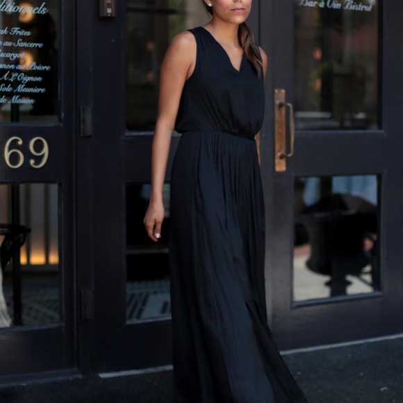 SOLD! - Black Banana Republic Goddess Maxi Dress - Picture 5 of 8
